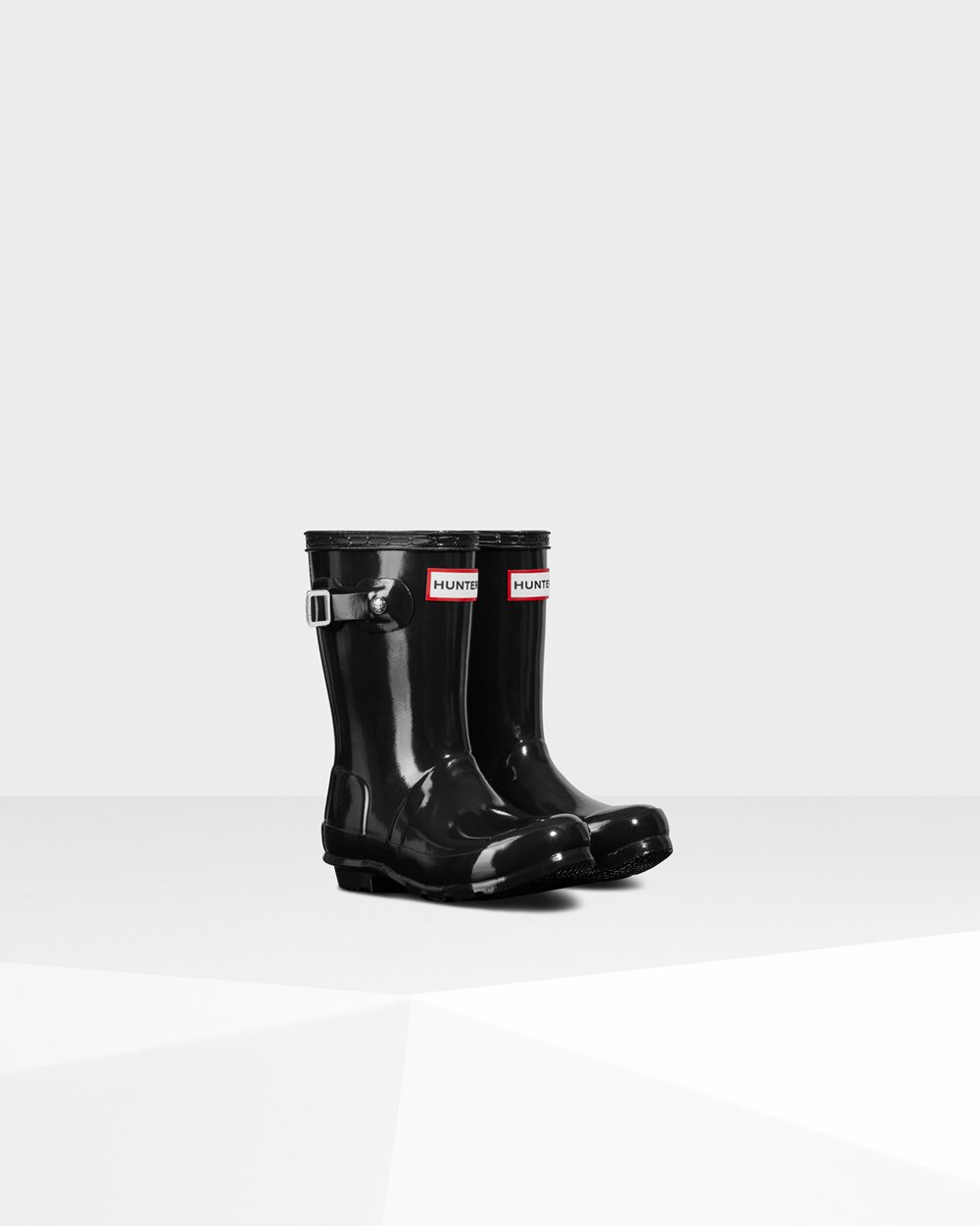 Hunter Yağmur Çizmesi Çocuk Siyah - Original Little Gloss - Türkiye YM3946872